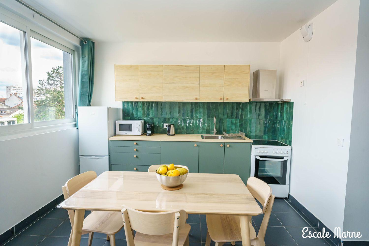 Escale-Marne Fr - 202 - Free Parking - Free Luggage Storage - All Equipped - Linen Included - Washing Machine - 10Mn Walk Metro 8 - Rer A - Panoramic View - From 1 To 14 Guests Майсонс-Алфорт Екстериор снимка